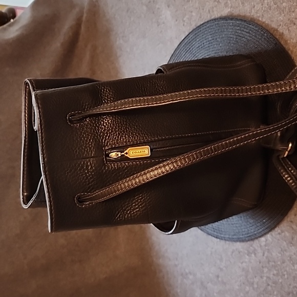 1996 COACH SONOMA BACKPACK BLACK - Picture 3 of 4